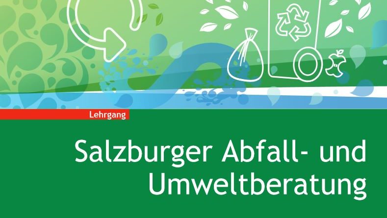 Screenshot zur Broschüre des SAUBER-Lehrgangs; Bildnachweis: Land Salzburg/Penetzdorfer